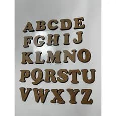 Kit para artesanato - ALFABETO - MDF 3mm corte laser - decoração - BEM-VINDO