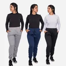 Calça Moletom Feminina Pelúciada Estilo Jogger Unissex.