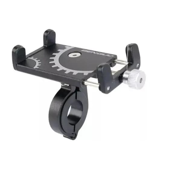 Suporte de Celular GPS Universal para Bike, Moto e Bicicleta - Alumínio Resistente e Ajustável - Mi