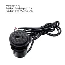 Carregador de telefone motocicleta 12v porta à prova d'água tomada usb - Mihou.se