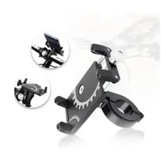 Suporte de Celular GPS Universal para Bike, Moto e Bicicleta - Alumínio Resistente e Ajustável-Lion