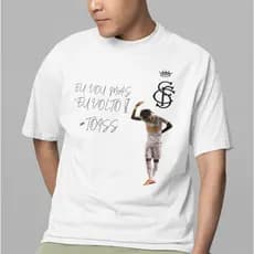 Camiseta Santos Neymar | Camiseta de Time | Blusa Neymar | Eu vou Mais eu Volto | Camiseta Santos