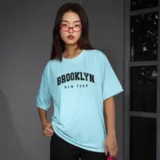 Camiseta Oversized Camiseta Feminina Blusa OVersized Blusa Feminina Blusa Brooklyn Camiseta Brooklyn