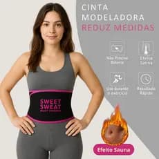 Cinta Modeladora Abdominal Faixa Ajustável Queima Gordura Alta Compressão