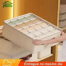 Organizador Dobrável 20 Compartimentos para Roupas Íntimas Meias Cuecas