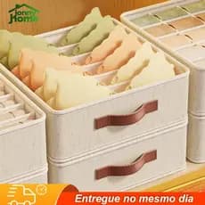 Organizador Dobrável com 6 Compartimentos para Roupas Íntimas