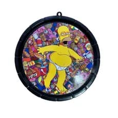 Tampas Decorativas Personalizadas Estampa Cerveja Wisk Decoração Pra Adega Bar Áreas Gourmet 27cm