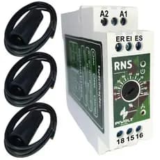 Kit 1 Relé De Nível Superior (RNS) + 3 Eletrodos Pêndulo Com Cabo De 0,5m Pivolt