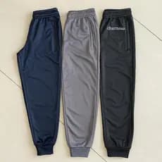 Kit 2 Calças infantil 2 ao 16 Com Ziper nos Bolsos Jogger Escolar Refletiva