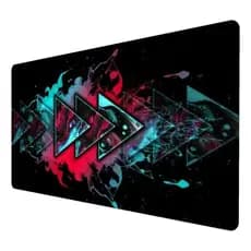 Mousepad Gamer Speed Extra Grande 65x32cm Play Colorido