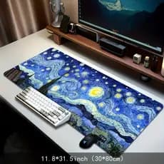 Mouse Pad Gamer Antiderrapante Grande 65x32cm Vangong