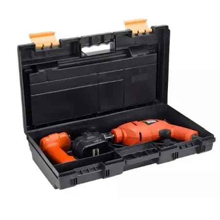 Maleta Plástica Organizadora Master Box 5007 Arqplast 19 Divisórias Preto