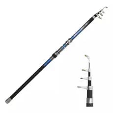Vara Telescopica Praia Costao 3,00 Metros Carbono 30-50 Lbs