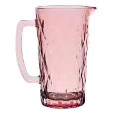 Jarra de Vidro Diamond Lilás 1 Litro - Allmix