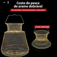 Sambura De Arame Galvanizado P/ isca viva pesca peixe vivo