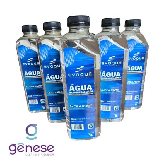 KIT ÁGUA PARA RADIADOR - 5 LITROS