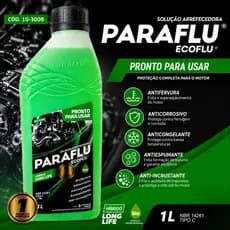 PARAFLU ECOFLU – Solução Arrefecedora Orgânica Long Life 1L Pronto para Uso