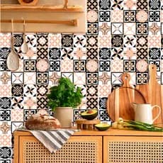 Papel De Parede Para Cozinha Azulejo Português 5 Metros - ENVIO IMEDIATO