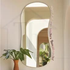Frases Decorativas para paredes Espelho Decorativo Frases Personalizadas em Acrílico Espelhado - ENVIO IMEDIATO!