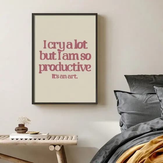 Quadro decorativo Taylor Swift música "I can do it with a broken heart" (1 peça)