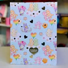 Caderno Colegial Costurado Capa Dura 160 Folhas Ursinhos Carinhosos Animativa