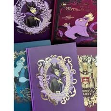 Caderno Brochura Colegial Vilões Da Disney 160 Fls Capa Dura