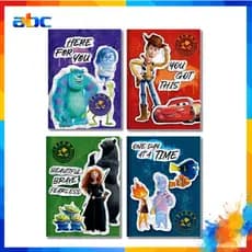 Caderno Colegial Costurado Pixar Capa Dura 160 Folhas