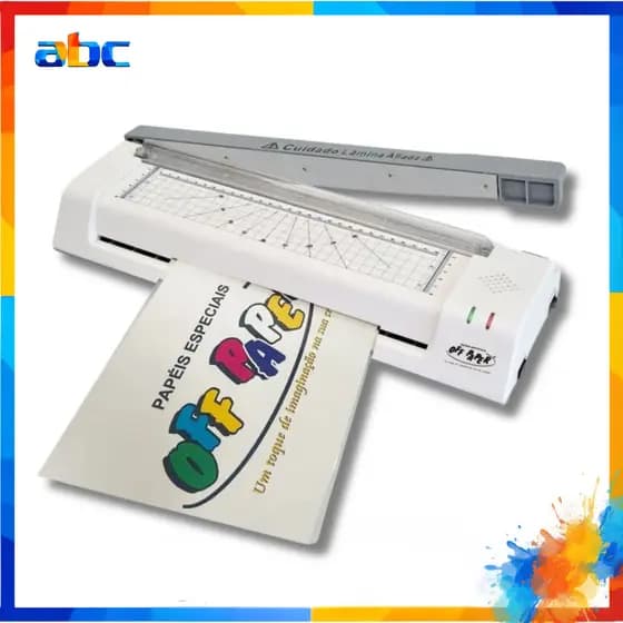 Plastificadora Guilhotina 3 Em 1 A3 - Off Paper 220v