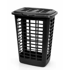 Cesto De Roupa Suja Telado 28 Litros Cesto Organizador Multiuso Banheiro Lavanderia Cesto Tampa Resistente