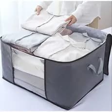 Caixa Organizadora para Guarda-Roupa Ecológico Multiuso Anti-Poeira, Umidade e Insetos para Cobertores e Casacos YY148