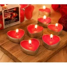 Kit 10 Velas Aromáticas Decorativas Coração – Nova Lacrada