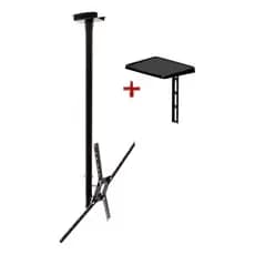 Suporte de Teto Para TV Universal Smart TV Plasma LCD LED 10 A 55 Pol Suporta 40kg Altura Aço CS0050