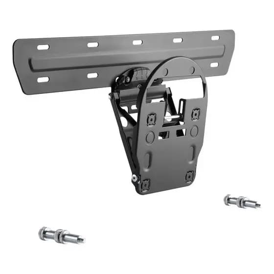 Suporte Para TV Parede Inclinável Preto Até 50kg Qled Televisão de 49” A 65” Polegadas Resistente
