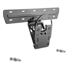 Suporte Para TV Parede Inclinável Preto Até 50kg Qled Televisão de 49” A 65” Polegadas Resistente
