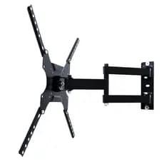 Suporte TV Parede Preto Resistente Sala Quarto Universal 23 A 55 Pol + Prateleira P DVD CS0040ASC