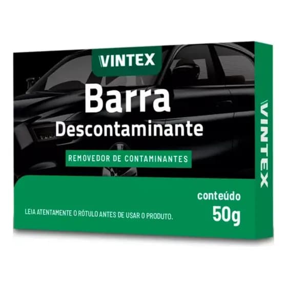 Clay Bar Vonixx V-bar 50g Massa Barra Descontaminante V Bar