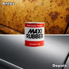 Removedor de Tinta Pastoso 1kg Maxi Rubber Alta Eficiência