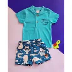 TAM P BEBÊ conjunto infantil menino verão,roupa infantil menino verão,conjunto infantil menino bebê