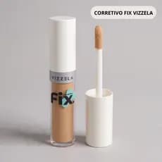 Vizzela Corretivo Líquido Fix Soft Matte Alta Cobertura Todas As Cores