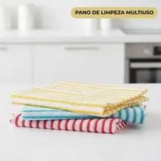 Toalha Para Cozinha Pano De Limpeza Cores Sortidas Pano Limpeza Microfibra Alta Absorção