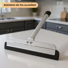 Rodinho de Pia Alumínio Cozinha Resistente