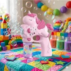 Brinquedo Lança bolhas de sabão Unicórnio