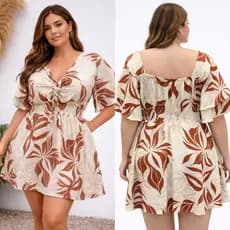 Macaquinho Vestido PLUS SIZE Short Saia Feminina Cores Variadas super confortáveis e leves qualidade e durabilidade