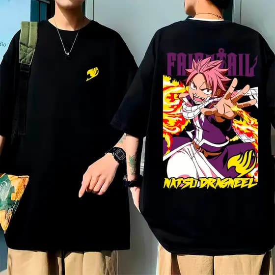 Camiseta  Anime Mangá Japonês Fairy Tail