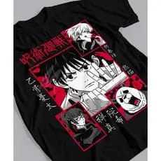Camiseta Básica Unissex Jujutsu Kaisen Cero Anime Equipamento De Yuta Okkotsu