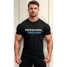 Blusa Camisa Camiseta Personal Trainer Academia Fitness Musculação Saude