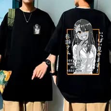 Camiseta Algodão  Anime Mangá Nagatoro Japonês