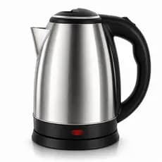 Chaleira Elétrica Inox 2 Litros 1500W 220V Desligamento Automático Para Café Chá Água Quente