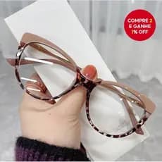 Óculos de Proteção Anti-Radiação para Homens e Mulheres com Lentes Substituíveis, Armação Retrô, Design Unissex, Estilo