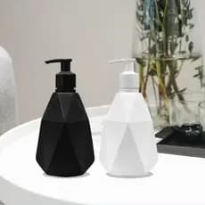Porta Sabonete Líquido 500ml Diamante com Pump Trava